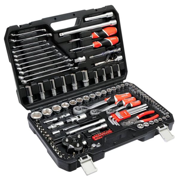 YATO 126 Piece Ratcheting Socket Spanner Set YT-38875