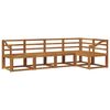 vidaXL Sofa Set 5 pcs Natural