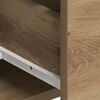 vidaXL Highboard Artisan Oak 80 x 33 x 150 cm Engineered Wood