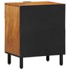 vidaXL Bedside Cabinet Brown 50 x 33 x 60 cm Solid Acacia wood