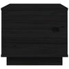 vidaXL Coffee Table Black 40x50x35 cm Solid Wood Pine