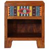 vidaXL Bedside Cabinet 2 pcs 40x35x45 cm Solid Wood Acacia