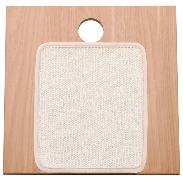 vidaXL Cat Scratcher Triangle with Sisal Scratching Mats 40 cm
