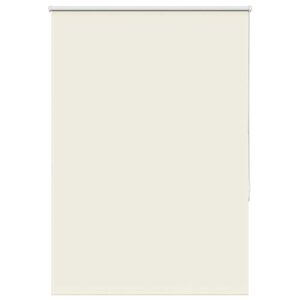 vidaXL Roller Blind Blackout Off White 115x150 cm Fabric Width 110.7 cm Polyester