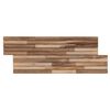 vidaXL Wall Panel 10 pcs Natural 55 x 20 x 2 cm