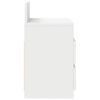 vidaXL Bedside Cabinet with 2 Drawers White 40x33x60 cm