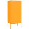 vidaXL Storage Cabinet Mustard Yellow 42.5x35x101.5 cm Steel