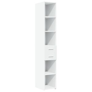 vidaXL Highboard White 30x42.5x185 cm Engineered Wood