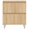 vidaXL Sideboards 3 pcs Sonoma Oak Engineered Wood