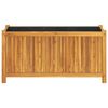 vidaXL Garden Planter with Liner 99.5x38x50 cm Solid Wood Acacia
