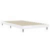 vidaXL Bed Frame without Mattress High Gloss White 100x200 cm