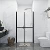 vidaXL Shower Door Frosted ESG (88-91)x190 cm