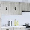 vidaXL Kitchen Wall Cabinet Kalmar Grey Sonoma Engineered Wood