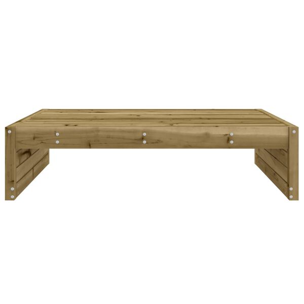 vidaXL Garden Footstool 120x80 cm Impregnated Wood Pine