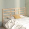 vidaXL Bed Headboard 186x4x104 cm Solid Wood Pine