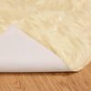 vidaXL Faux Sheepskin Rug Tafalla Cream 240 x 340 cm Polyester