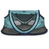 DERYAN Pop-up Toddler Travel Cot with Mosquito Net Luxe Ocean Blue