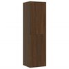 vidaXL Wall-mounted TV Cabinets 2 pcs Brown Oak 30.5x30x110 cm