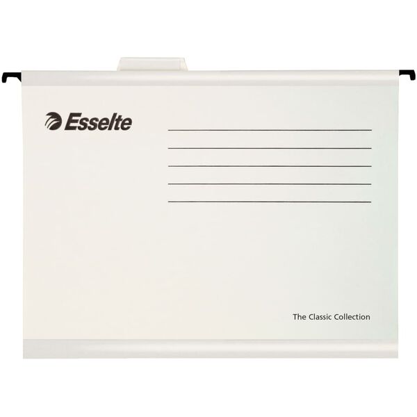 Esselte Reinforced Suspension File 25 pcs White