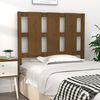 vidaXL Bed Headboard Honey Brown 95.5x4x100 cm Solid Wood Pine