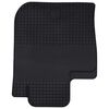 vidaXL Car Mat 4 pcs Black suitable for DACIA DUSTER 2010-2017 Rubber