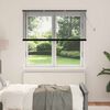 vidaXL Venetian Blind Manual Adjustable Black 150 x 150 cm PVC