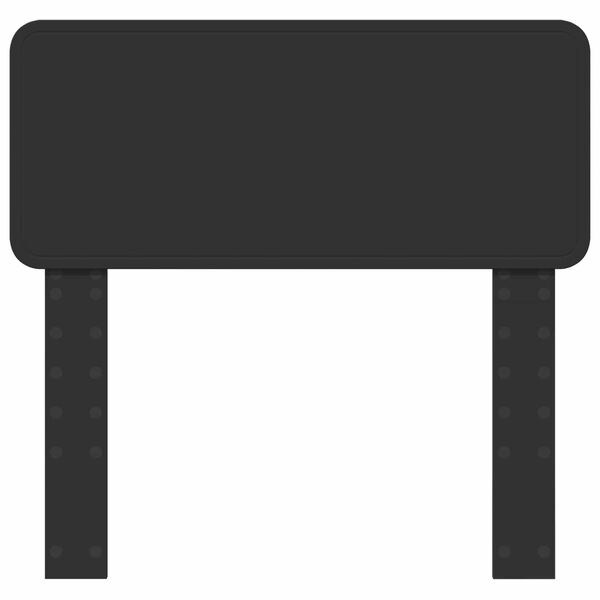 vidaXL Headboard with Headboard Black Oak 75 cm Engineered wood