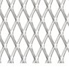 vidaXL Garden Wire Fence Stainless Steel 50x50 cm 20x10x2 mm