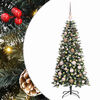 vidaXL Artificial Christmas Tree with 150 LEDs with Stand Green 120 cm