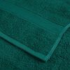 vidaXL Premium Sauna Towels SOLUND 10 pcs Green 80x200 cm 600 gsm
