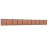 vidaXL Fence Panel Brown 1737x186 cm WPC