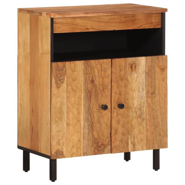 vidaXL Side Cabinet 60x33x75 cm Solid Wood Acacia
