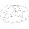 vidaXL Greenhouse 4 m&sup2; 2x2x2 m