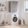 vidaXL Wall Mounted Cabinet Grey Sonoma 69.5x34x90 cm