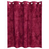vidaXL Velvet Curtains 2 pcs Wine Red 140 x 140 cm Velvet