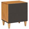 vidaXL Bedside Cabinet 2 pcs Light Brown 40 x 33 x 46 cm