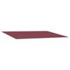 vidaXL Awning Replacement Fabric Burgundy Red 500 x 350 cm Polyester