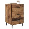 vidaXL Bedside Cabinet Old Wood 40 x 40 x 66 cm Engineered Wood