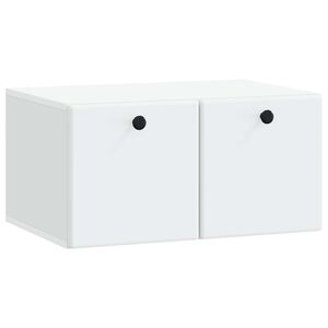 vidaXL Wall-Mounted TV Cabinet 59.5 x 41 x 30 cm White Engineered Wood
