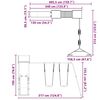 vidaXL Outdoor Playset Impregnated Wood Pine