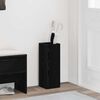 vidaXL Umbrella Stand Black Oak 20 x 20 x 55.5 cm Engineered Wood