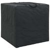 vidaXL Outdoor Strorage Bag Black 90 x 90 x 90 cm 600D Oxford Fbric