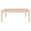 vidaXL Coffee Table 100x100x40 cm Solid Wood Pine