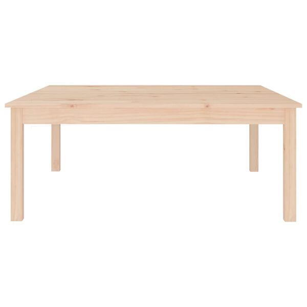 vidaXL Coffee Table 100x100x40 cm Solid Wood Pine
