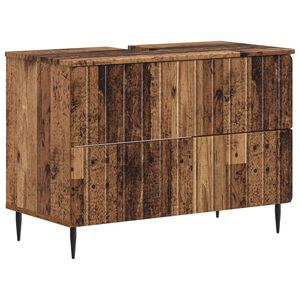 vidaXL Bathroom Sink Cabinet ZWOLLE Old Wood 82 x 41x 58.5 cm
