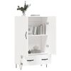 vidaXL Highboard White 69.5x31x115 cm Engineered Wood