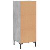 vidaXL Sideboard Concrete Grey 34.5x34x90 cm Engineered Wood