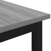 vidaXL Coffee Table Grey Sonoma 60 x 60 x 36 cm Engineered Wood