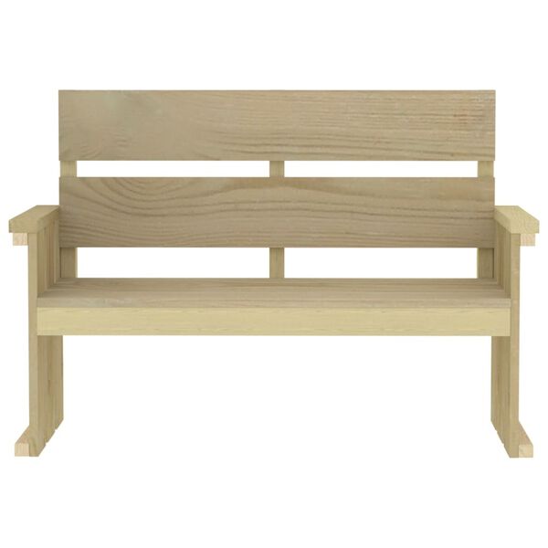 vidaXL 4 Piece Garden Dining Set Impregnated Pinewood