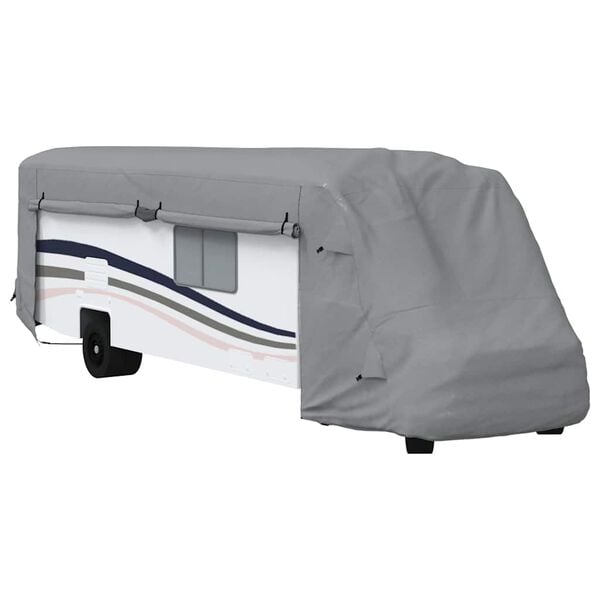 vidaXL Motorhome Covers Grey 870x235x275 cm Non-woven Fabric